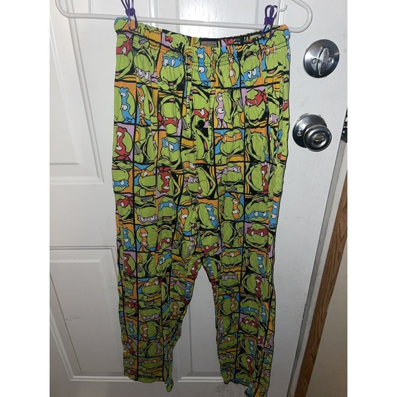 Women Ladies Mutant Ninja Turtle Pants Size Small - Picture 1 of 3